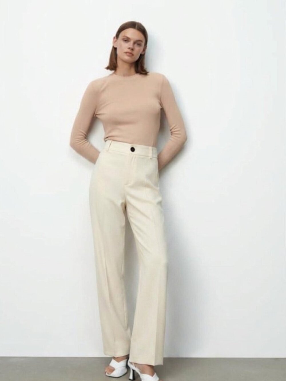NWT Zara Françoise Trouser Pants